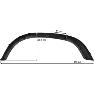 Volvo FH5 Narrow RH Mudguard Edge