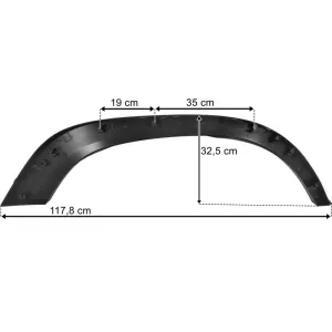 Volvo FH5 Wide LH Mudguard Edge