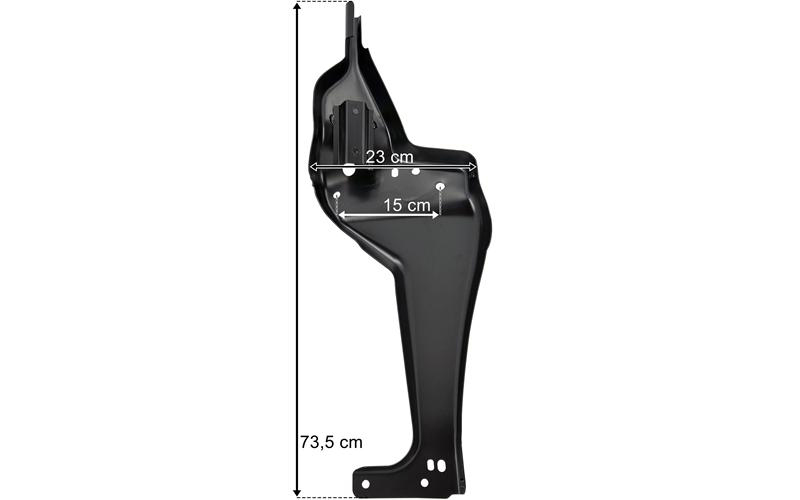 Volvo FH4 FH5 Side Bumper Bracket RH