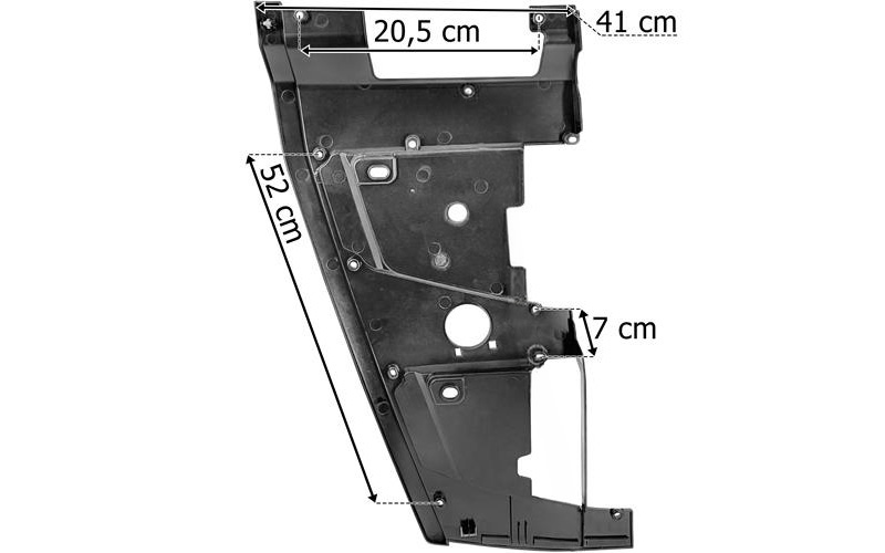Volvo FH5 / FH16 (2021-) Panel Inferior de Parrilla Izq