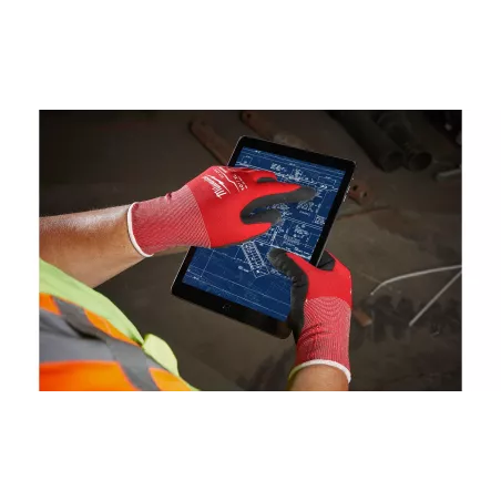 MILWAUKEE RĘKAWICE ODPORNE NA PRZECIĘCIA, POZIOM OCHRONY 1/A, ROZMIAR L/9 (12 PAR)