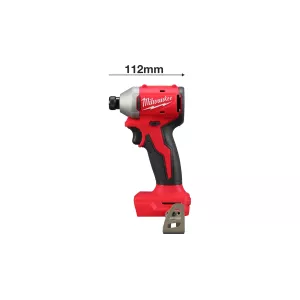 MILWAUKEE M18 BLIDRC-0 - KOMPAKTOWA ZAKRĘTARKA UDAROWA 1/4" HEX, 18 V, 190 NM, BEZ WYPOSAŻENIA