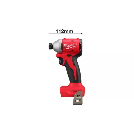 MILWAUKEE M18 BLIDRC-0 - KOMPAKTOWA ZAKRĘTARKA UDAROWA 1/4" HEX, 18 V, 190 NM, BEZ WYPOSAŻENIA