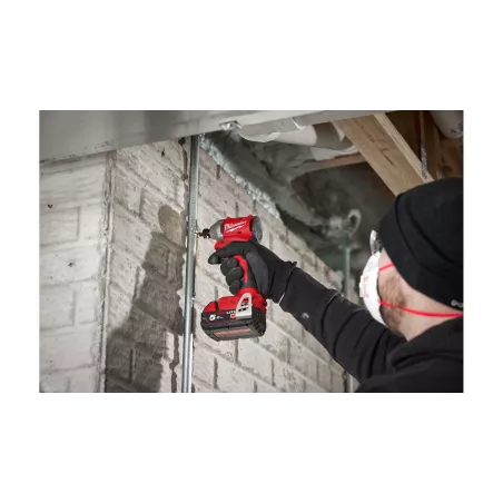 MILWAUKEE M18 BLIDR-0X - KOMPAKTOWA ZAKRĘTARKA UDAROWA 190 NM, 1/4" HEX, 18 V, W WALIZCE, BEZ WYPOSAŻENIA