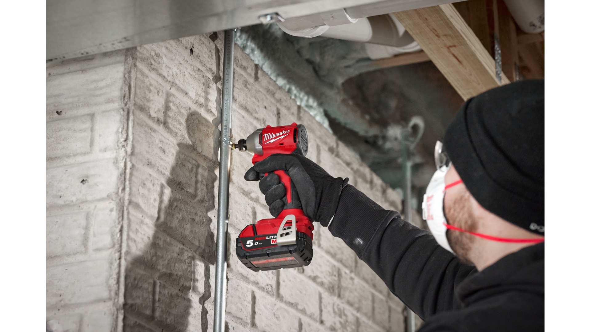 MILWAUKEE M18 BLIDR-0X - KOMPAKTOWA ZAKRĘTARKA UDAROWA 190 NM, 1/4" HEX, 18 V, W WALIZCE, BEZ WYPOSAŻENIA