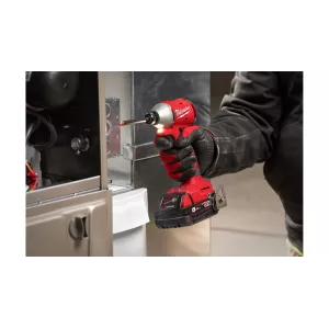 MILWAUKEE M18 BLIDR-0X - KOMPAKTOWA ZAKRĘTARKA UDAROWA 190 NM, 1/4" HEX, 18 V, W WALIZCE, BEZ WYPOSAŻENIA