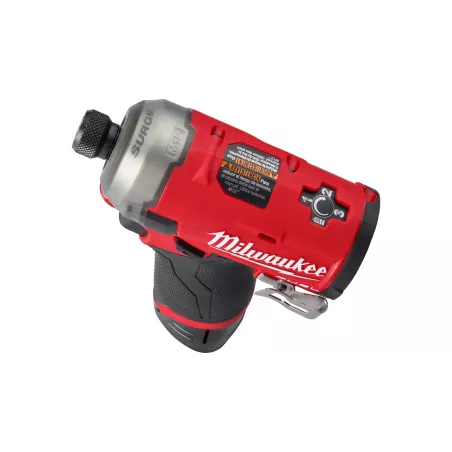 MILWAUKEE M12 FQID-0 - ZAKRĘTARKA UDAROWA 1/4" HEX, 12 V, FUEL™ SURGE™, BEZ WYPOSAŻENIA