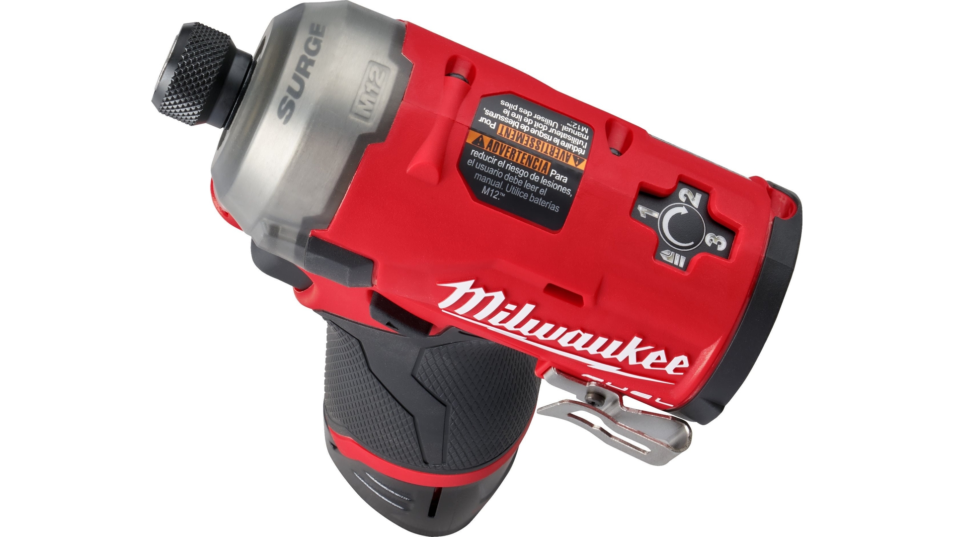MILWAUKEE M12 FQID-0 - ZAKRĘTARKA UDAROWA 1/4" HEX, 12 V, FUEL™ SURGE™, BEZ WYPOSAŻENIA