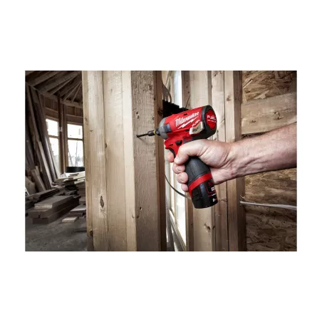 MILWAUKEE M12 FQID-0 - ZAKRĘTARKA UDAROWA 1/4" HEX, 12 V, FUEL™ SURGE™, BEZ WYPOSAŻENIA