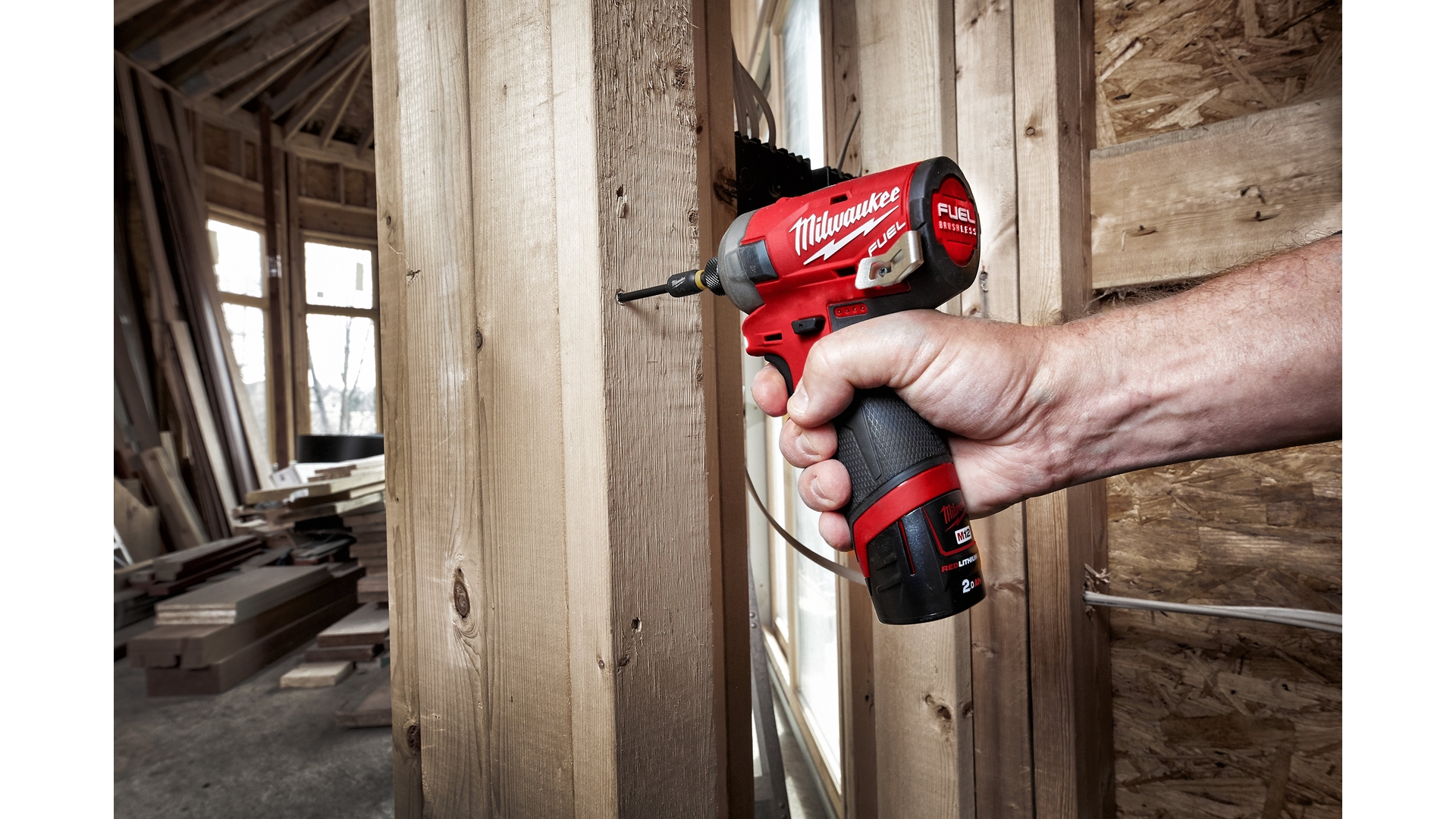 MILWAUKEE M12 FQID-0 - ZAKRĘTARKA UDAROWA 1/4" HEX, 12 V, FUEL™ SURGE™, BEZ WYPOSAŻENIA