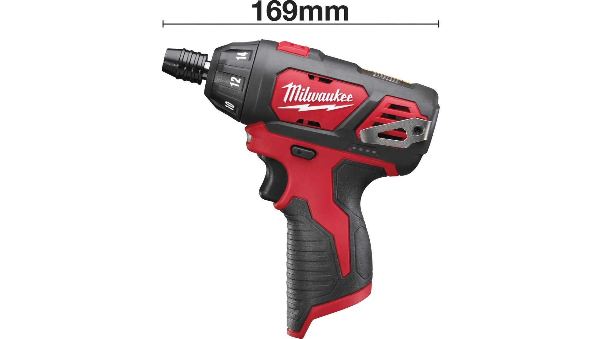 MILWAUKEE M12 BSD-0 16NM - SUBKOMPAKTOWA ZAKRĘTARKA UDAROWA 1/4" HEX 12 V, BEZ WYPOSAŻENIA