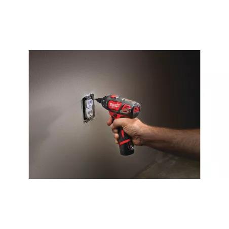 MILWAUKEE M12 BSD-0 16NM - SUBKOMPAKTOWA ZAKRĘTARKA UDAROWA 1/4" HEX 12 V, BEZ WYPOSAŻENIA