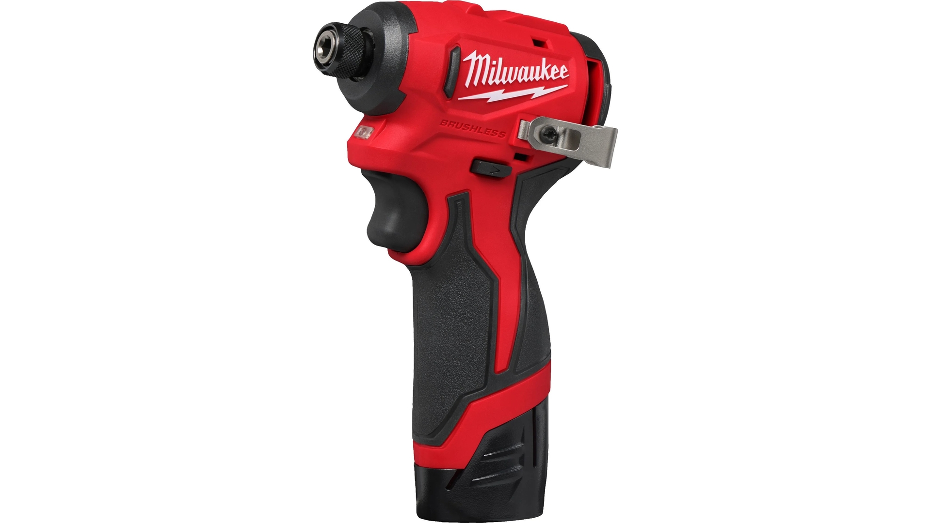 MILWAUKEE M12 BLIDRC-202C - KOMPAKTOWA ZAKRĘTARKA UDAROWA 1/4" HEX 12 V, 2.0 AH, W WALIZCE, Z 2 AKUMULATORAMI I ŁADOWARKĄ
