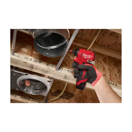 MILWAUKEE M12 BLIDRC-202C - KOMPAKTOWA ZAKRĘTARKA UDAROWA 1/4" HEX 12 V, 2.0 AH, W WALIZCE, Z 2 AKUMULATORAMI I ŁADOWARKĄ
