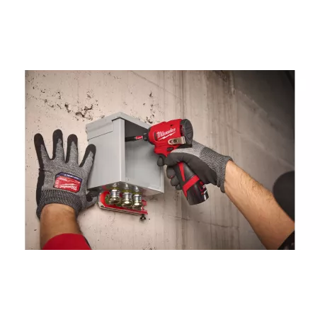 MILWAUKEE M12 BLIDRC-202C - KOMPAKTOWA ZAKRĘTARKA UDAROWA 1/4" HEX 12 V, 2.0 AH, W WALIZCE, Z 2 AKUMULATORAMI I ŁADOWARKĄ
