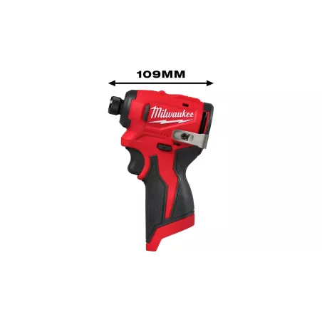 MILWAUKEE M12 BLIDRC-0 - KOMPAKTOWA ZAKRĘTARKA UDAROWA 1/4" HEX 12 V, BEZ WYPOSAŻENIA