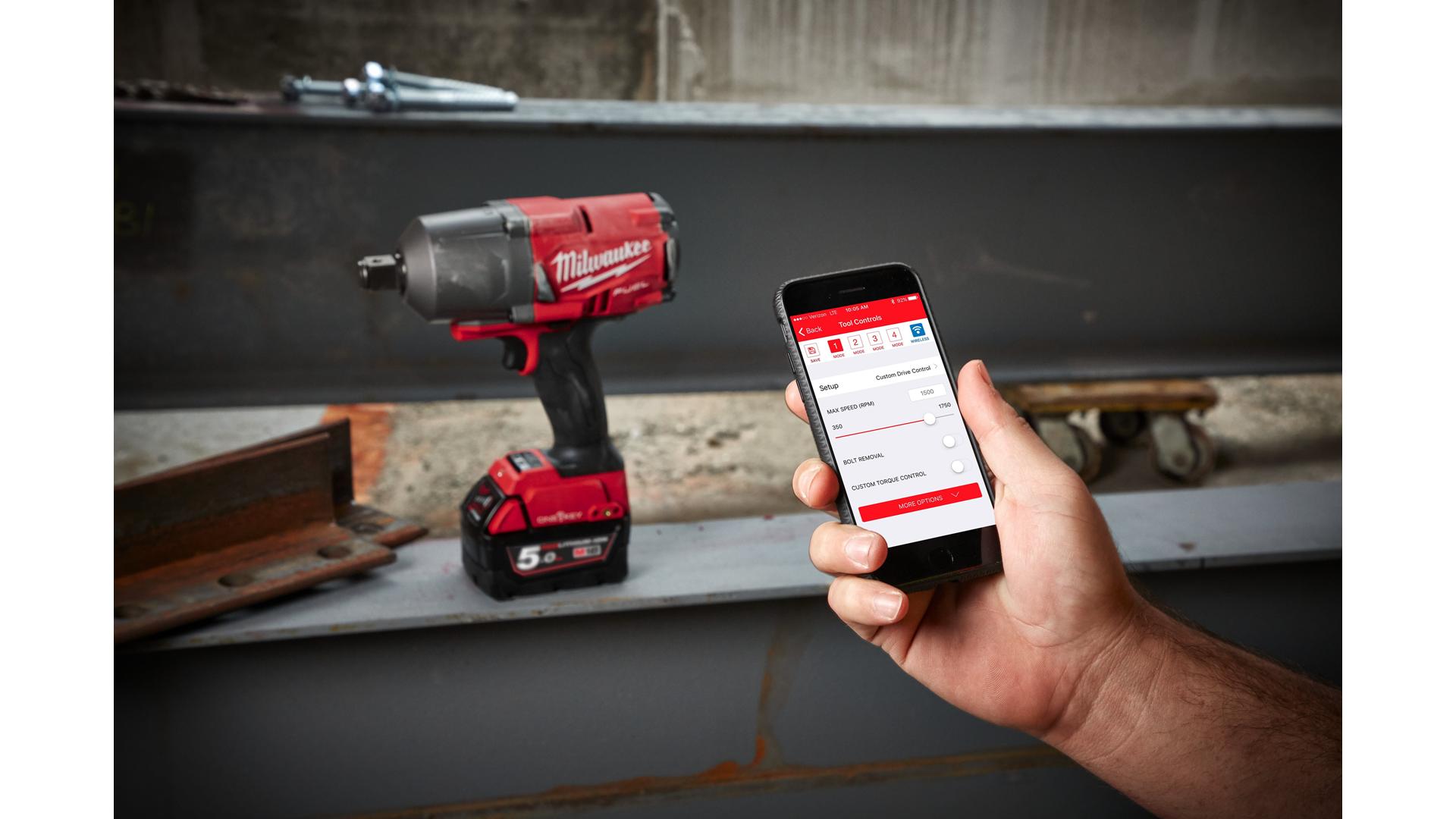 MILWAUKEE M18 ONEFHIWF34-0 – KLUCZ UDAROWY 3/4", 1627 NM, 18 V, ONE-KEY™, BEZ WYPOSAŻENIA
