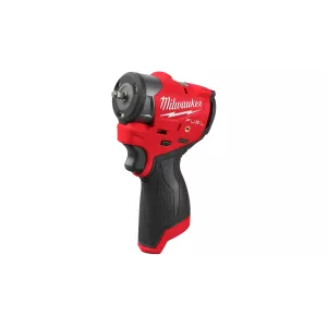 MILWAUKEE M12 FSCIWF38-252X - SUBKOMPAKTOWY KLUCZ UDAROWY 3/8", 271 NM, 12 V, FUEL™, W WALIZCE, 2 X 2.5 AH + ŁADOWARKA
