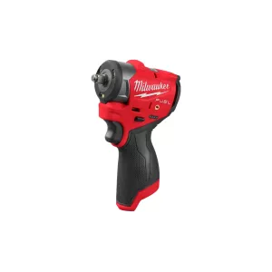 MILWAUKEE M12 FSCIWF38-0 - SUBKOMPAKTOWY KLUCZ UDAROWY 3/8", 271 NM, 12 V, FUEL™, W WALIZCE, BEZ WYPOSAŻENIA.
