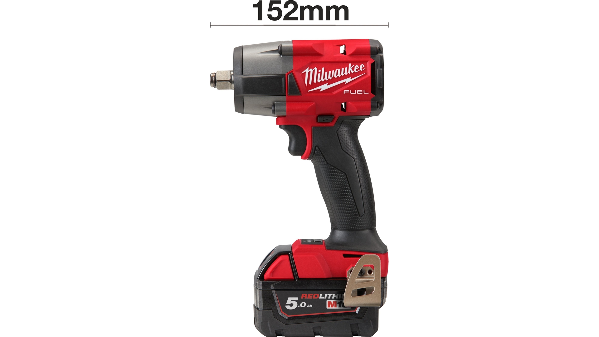 MILWAUKEE M18 FMTIW2F12-0 - KLUCZ UDAROWY 1/2", 745 NM, 18 V, FUEL™, BEZ WYPOSAŻENIA