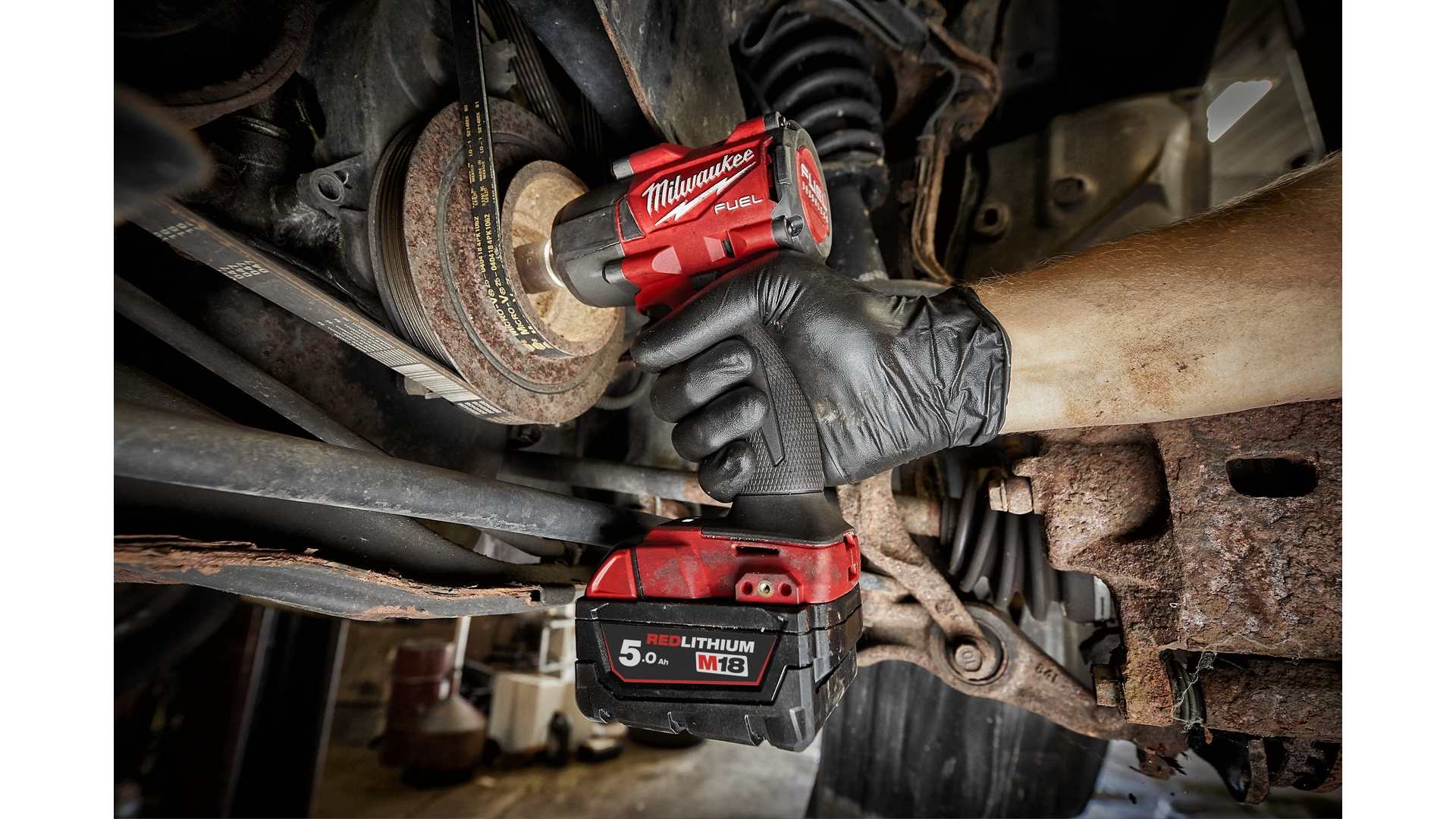 MILWAUKEE M18 FMTIW2F12-0 - KLUCZ UDAROWY 1/2", 745 NM, 18 V, FUEL™, BEZ WYPOSAŻENIA