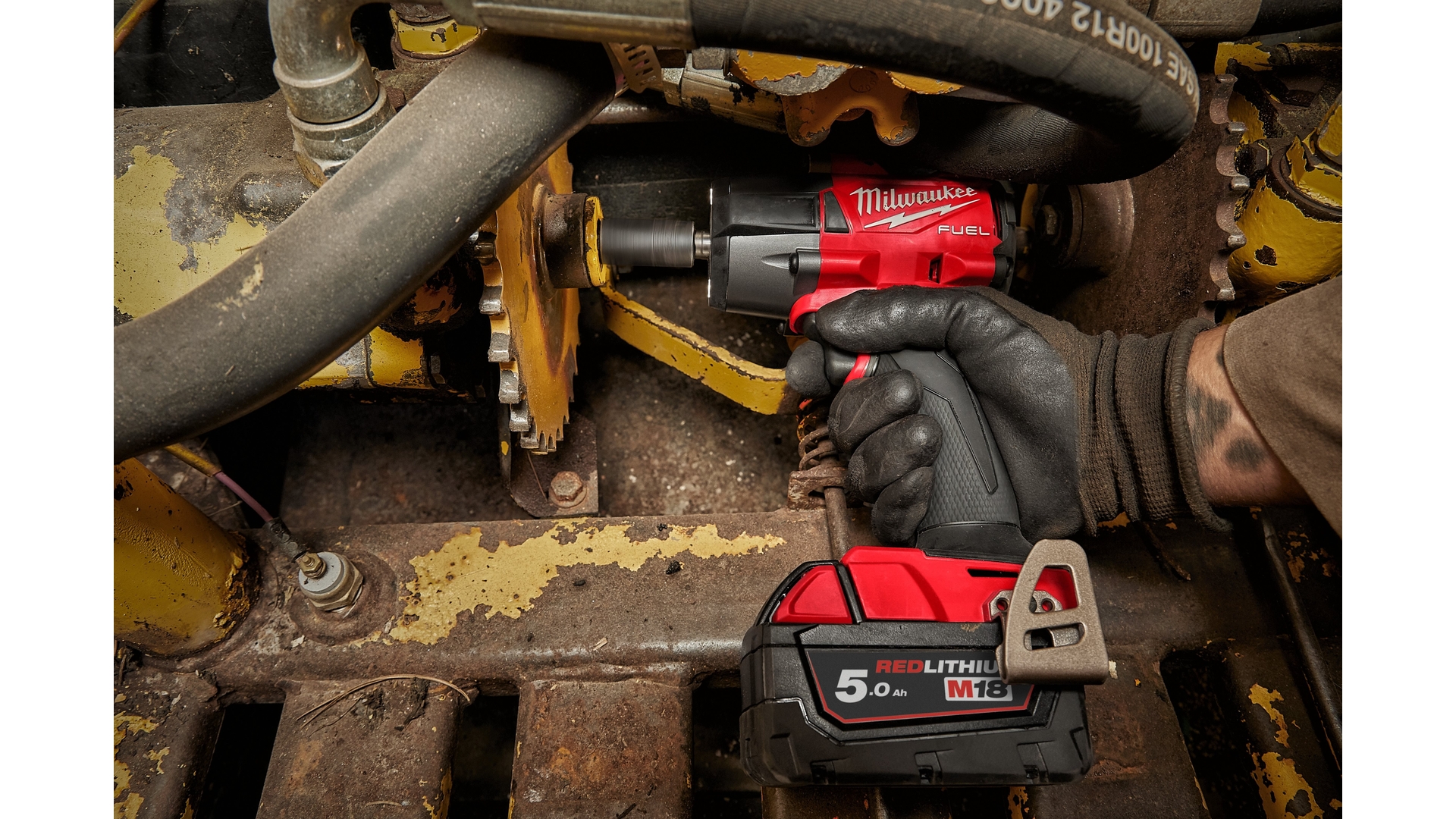 MILWAUKEE M18 FMTIW2F12-0 - KLUCZ UDAROWY 1/2", 745 NM, 18 V, FUEL™, BEZ WYPOSAŻENIA