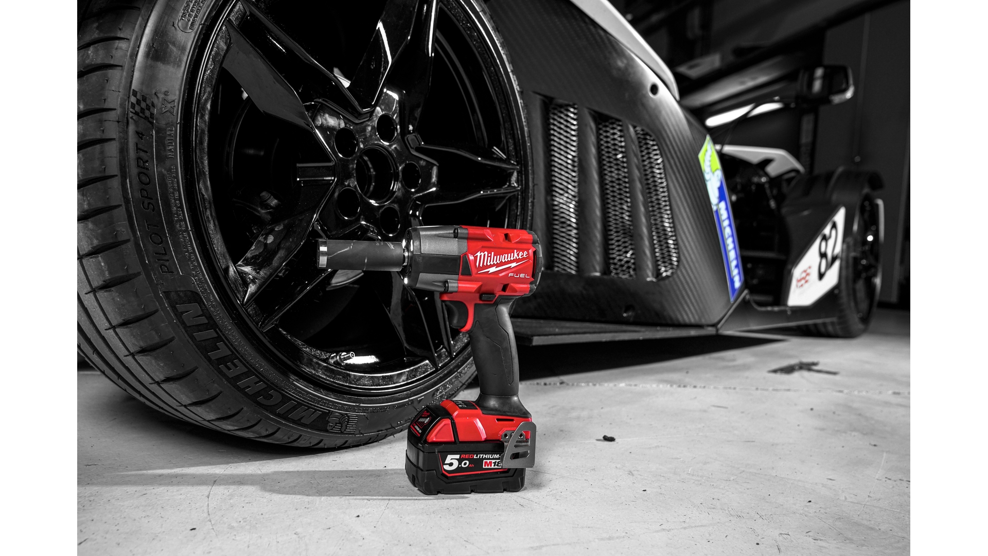 MILWAUKEE M18 FMTIW2F12-0 - KLUCZ UDAROWY 1/2", 745 NM, 18 V, FUEL™, BEZ WYPOSAŻENIA