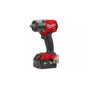 MILWAUKEE M18 FMTIW2F12-502X - KLUCZ UDAROWY 1/2", 745 NM, 18 V, 5.0 AH, FUEL™, W WALIZCE, Z 2 AKUMULATORAMI I ŁADOWARKĄ.
