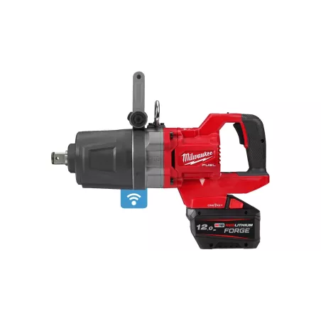 MILWAUKEE M18 ONEFHIWF1DS-0C - KLUCZ UDAROWY 1" Z RĘKOJEŚCIĄ D, 2576 NM, 18 V, ONE-KEY™, W WALIZCE, BEZ WYPOSAŻENIA
