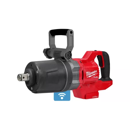 MILWAUKEE M18 ONEFHIWF1DS-0C - KLUCZ UDAROWY 1" Z RĘKOJEŚCIĄ D, 2576 NM, 18 V, ONE-KEY™, W WALIZCE, BEZ WYPOSAŻENIA
