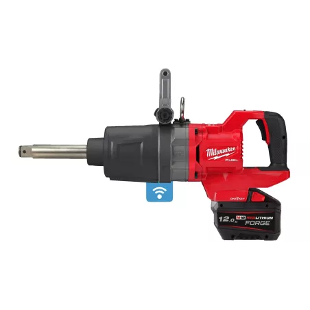 MILWAUKEE M18 ONEFHIWF1D-0C - KLUCZ UDAROWY 1" Z RĘKOJEŚCIĄ D, 2576 NM, 18 V, ONE-KEY™, W WALIZCE, BEZ WYPOSAŻENIA
