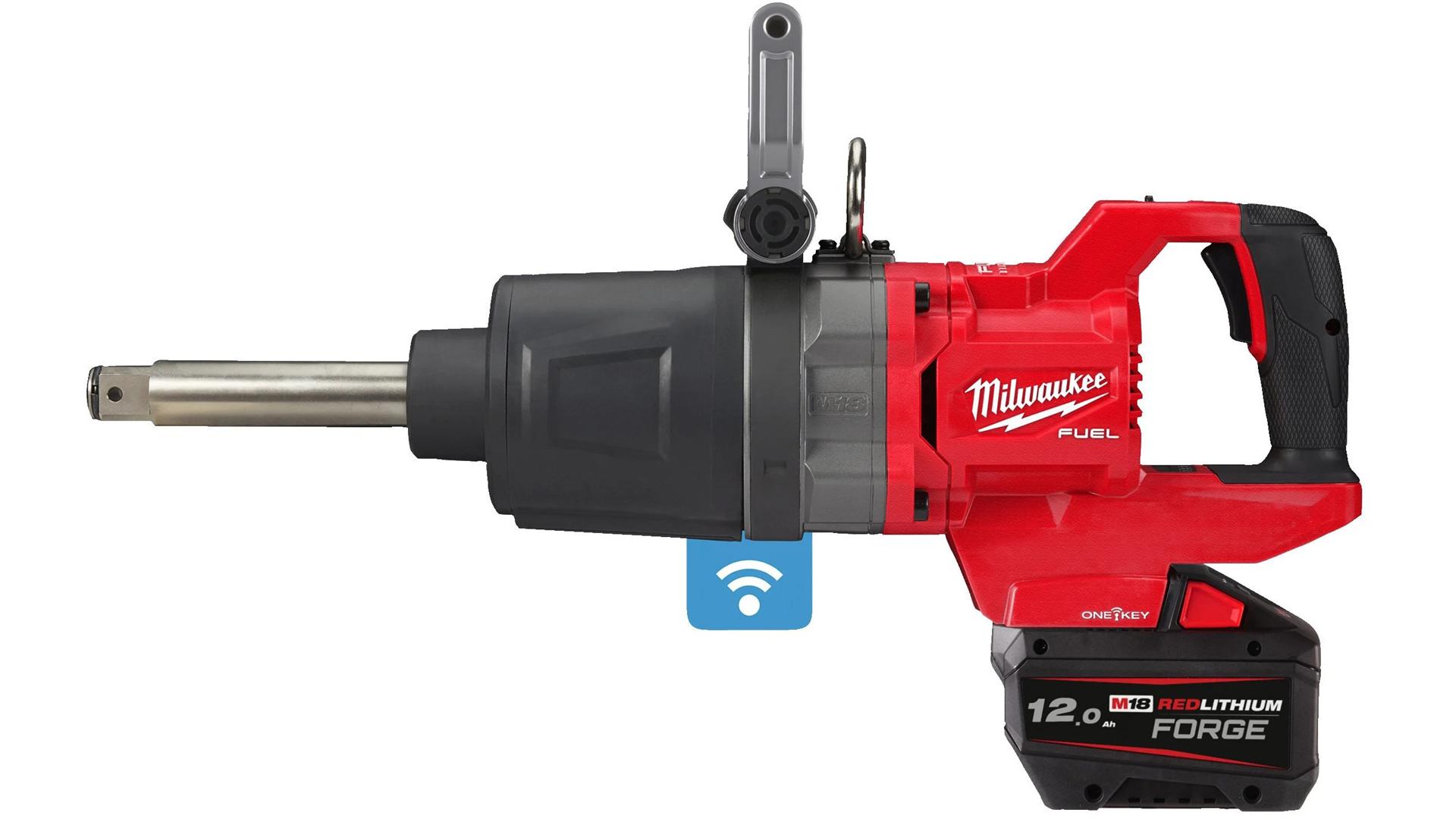 MILWAUKEE M18 ONEFHIWF1D-0C - KLUCZ UDAROWY 1" Z RĘKOJEŚCIĄ D, 2576 NM, 18 V, ONE-KEY™, W WALIZCE, BEZ WYPOSAŻENIA

