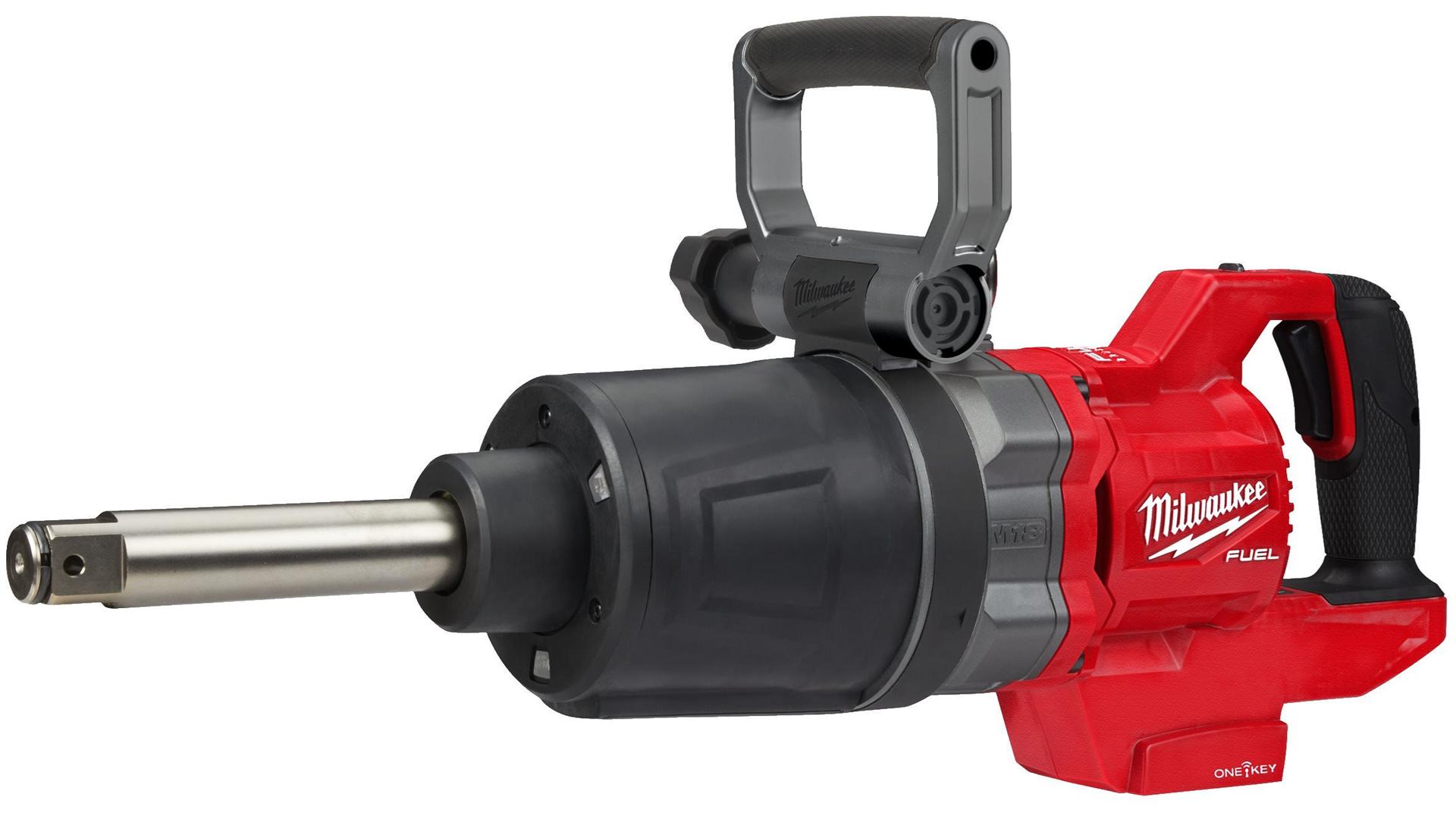 MILWAUKEE M18 ONEFHIWF1D-0C - KLUCZ UDAROWY 1" Z RĘKOJEŚCIĄ D, 2576 NM, 18 V, ONE-KEY™, W WALIZCE, BEZ WYPOSAŻENIA

