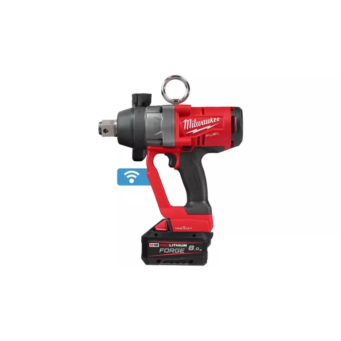 MILWAUKEE M18 ONEFHIWF1-0X - KLUCZ UDAROWY 1", 2033 NM, 18 V, ONE-KEY™, W WALIZCE, BEZ WYPOSAŻENIA
