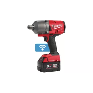 MILWAUKEE M18 ONEFHIWF34-502X - KLUCZ UDAROWY 3/4", 1627 NM, 18 V, 5.0 AH, ONE-KEY™, W WALIZCE, Z 2 AKUMULATORAMI I ŁADOWARKĄ