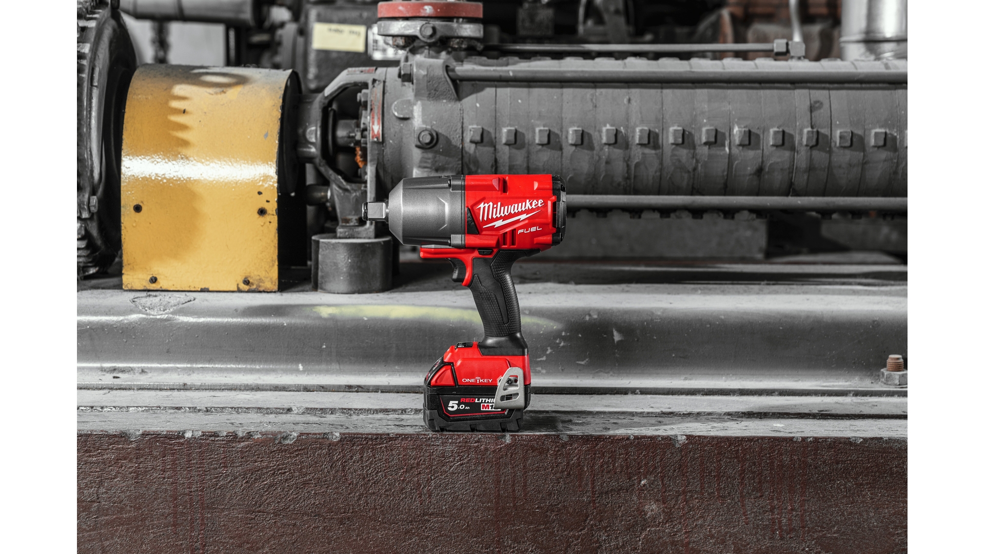 MILWAUKEE M18 ONEFHIWF34-502X - KLUCZ UDAROWY 3/4", 1627 NM, 18 V, 5.0 AH, ONE-KEY™, W WALIZCE, Z 2 AKUMULATORAMI I ŁADOWARKĄ