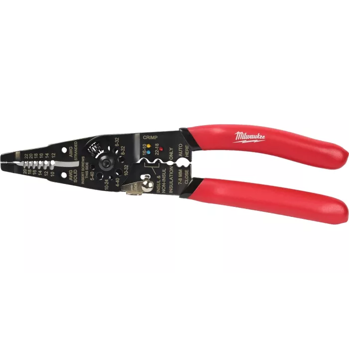MILWAUKEE WIELOFUNKCYJNE SZCZYPCE DO ZDEJMOWANIA IZOLACJI Z PRASKĄ, 0,75 - 6 MM²