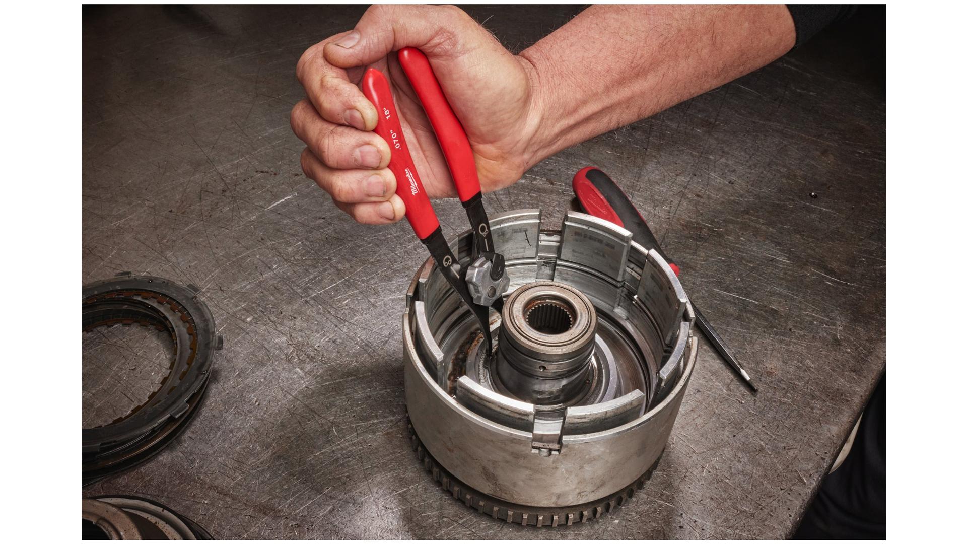 MILWAUKEE SZCZYPCIE ODWRACALNE DO PIERŚCIENI, PROSTE, 154MM
