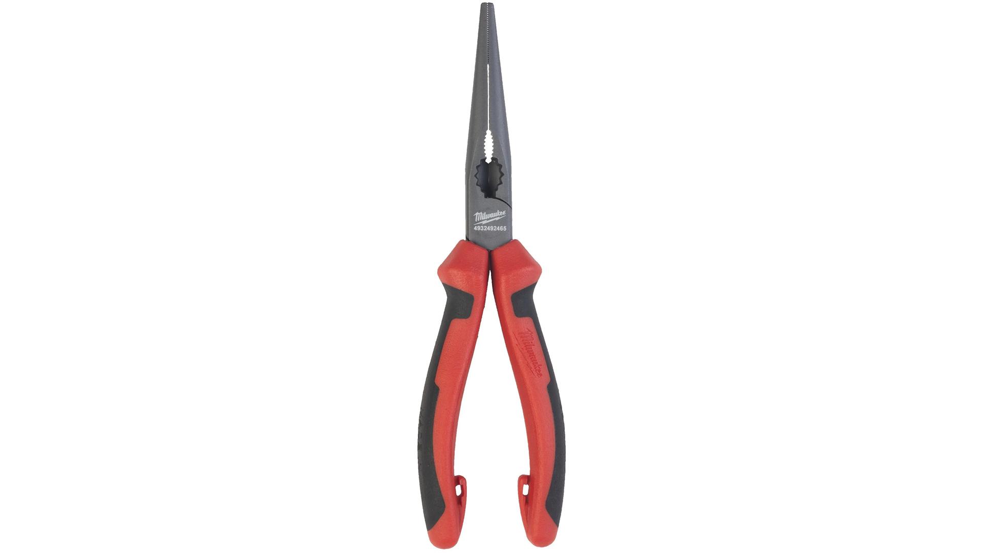 MILWAUKEE SZCZYPCE PÓŁOKRĄGŁE, DŁUGIE, ODGIĘTE 45°, 205MM
