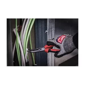 MILWAUKEE SZCZYPCE PÓŁOKRĄGŁE, DŁUGIE, ODGIĘTE 45°, 205MM
