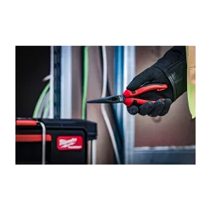 MILWAUKEE SZCZYPCE PÓŁOKRĄGŁE, DŁUGIE, 205 MM