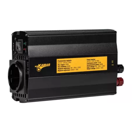 ИНВЕРТОР НАПРЯЖЕНИЯ 24 / 230V 300 / 600W