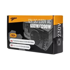 PRZETWORNICA NAPIĘCIA 12/230V (600/1200W)