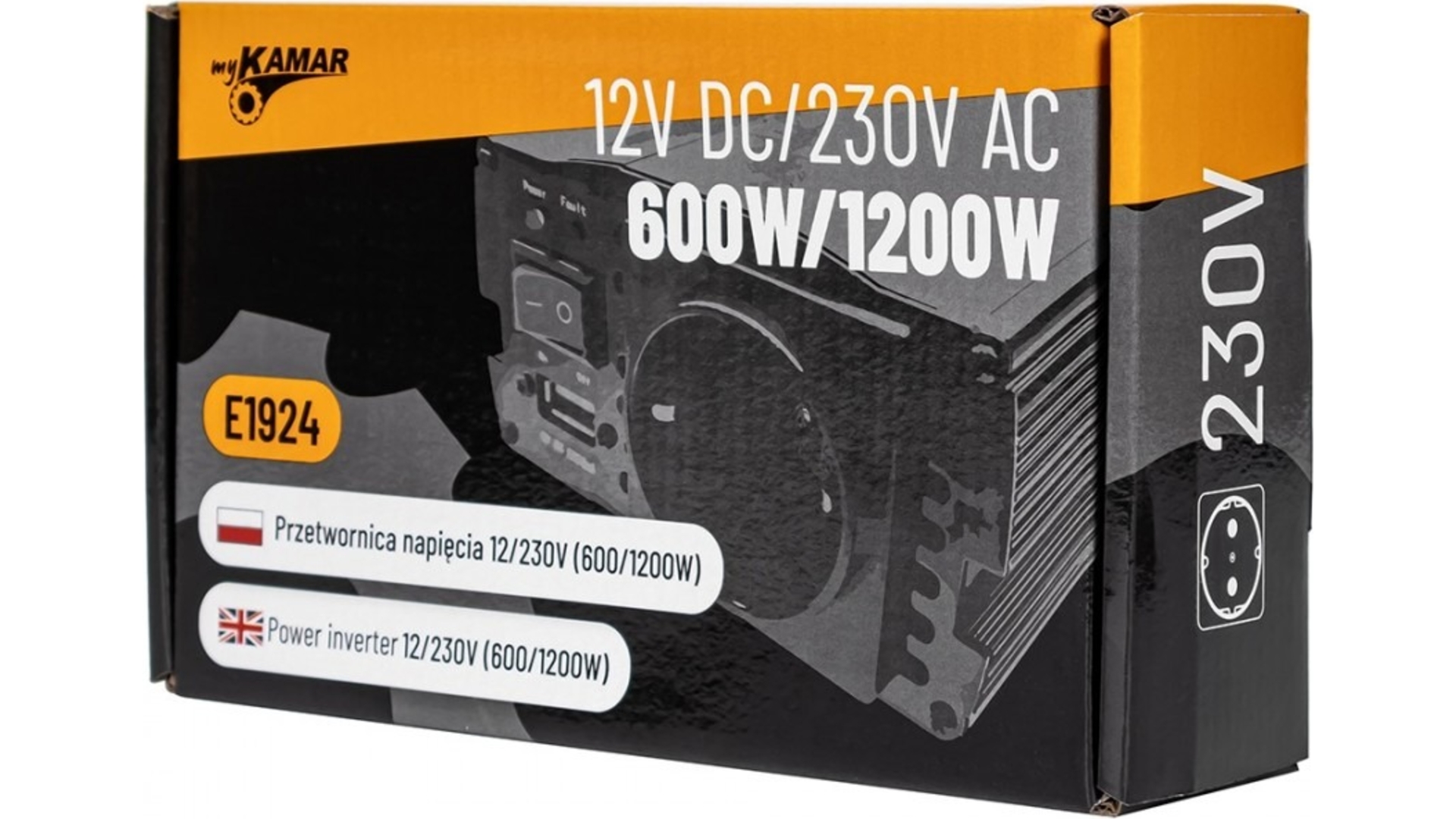 PRZETWORNICA NAPIĘCIA 12/230V (600/1200W)