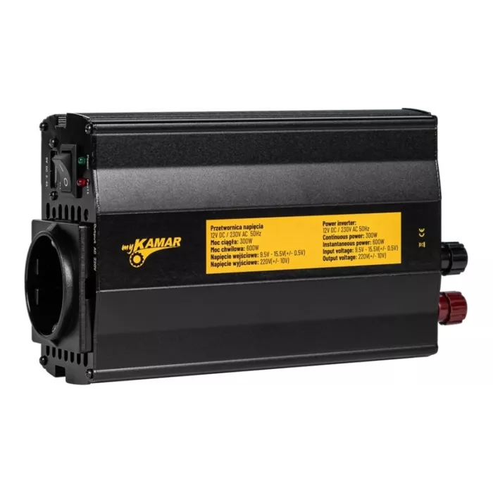 PRZETWORNICA NAPIĘCIA 12/230V (300/600W)