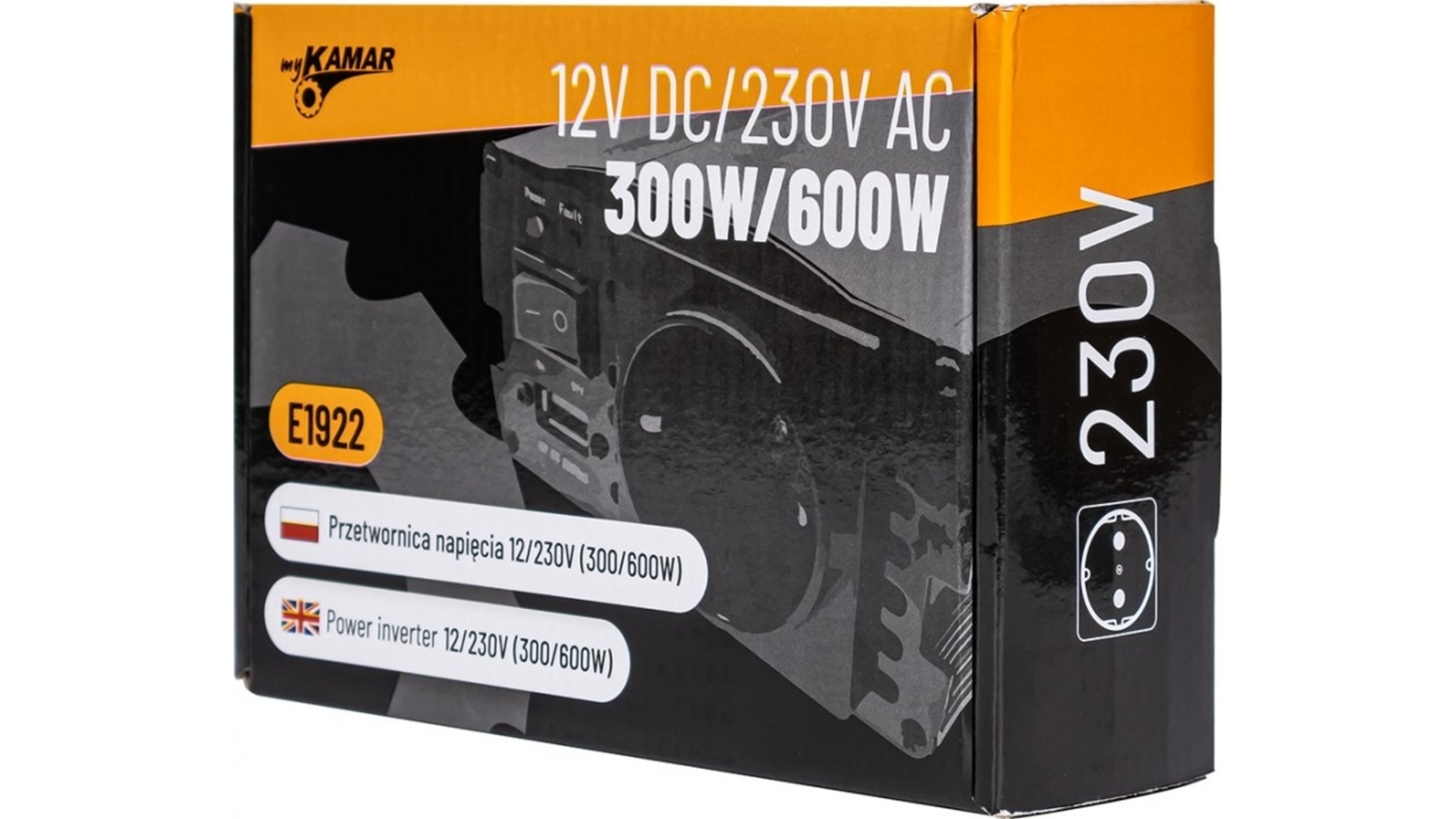 PRZETWORNICA NAPIĘCIA 12/230V (300/600W)