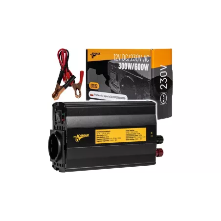 PRZETWORNICA NAPIĘCIA 12/230V (300/600W)