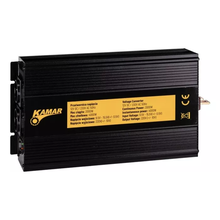 PRZETWORNICA NAPIĘCIA 12/230V (2000/4000W)