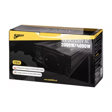 PRZETWORNICA NAPIĘCIA 12/230V (2000/4000W)