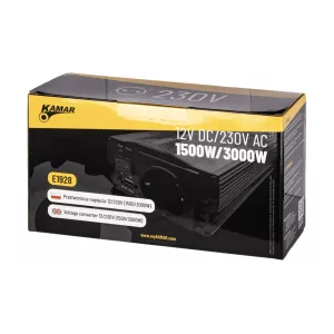 PRZETWORNICA NAPIĘCIA 12/230V (1500/3000W)